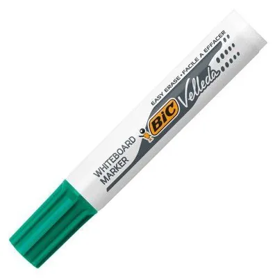 Image de Marqueur pour tableaux blancs BIC Velleda 1711 pointe ogive vert