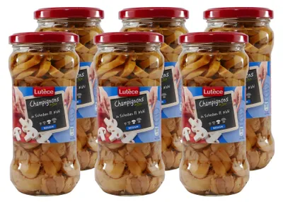 Produktbild von Lutece Champignons in Scheiben II. Wahl (12 x 330g)