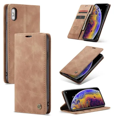 Produktbild von Caseme Handyhülle für Iphone iPhone X / XS-Hellbraun