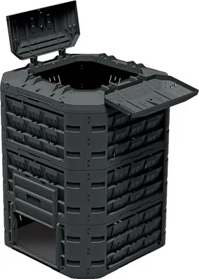 Immagine prodotto di Compogreen Vario, compostiera in plastica nera IKST950C-S411