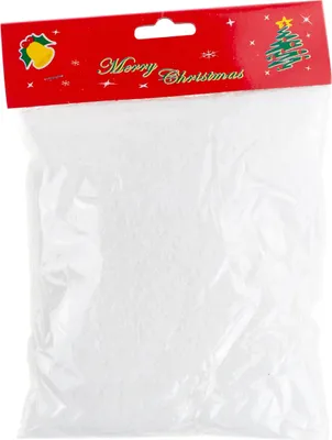 Produktbild von Kunstschnee Lose Dekorative Flusen Für Urlaub Dekoration 20G Snowspray Fensterspray Deko Schnee Schneespray