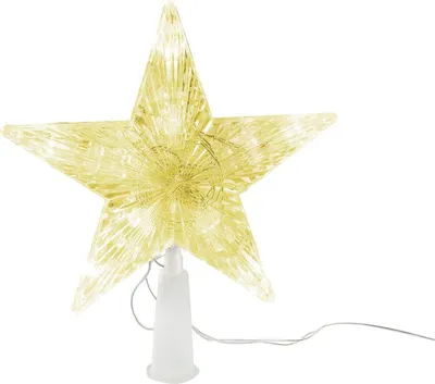 Immagine prodotto di Stella MagicHome Natale, 10x LED, dorata, 2xAA