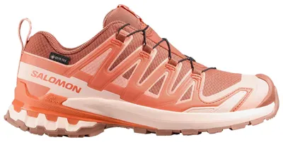 Produktbild von Turnschuhe Salomon Xa Pro 3d V9 Gore Tex "Pecan Brown / Nectarine / Almond Cream" für Unisex