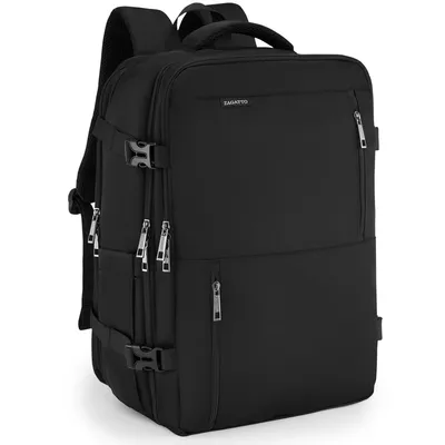 Produktbild von Reiserucksack 45x30x20 erweiterbar große Kapazität Kabinengepäck ZAGATTO