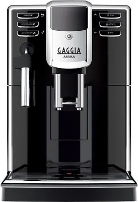 Produktbild von Gaggia Anima, Espressomaschine, 1,8 l, Kaffeebohnen, Gemahlener Kaffee, Eingebautes Mahlwerk, 1850 W, Schwarz