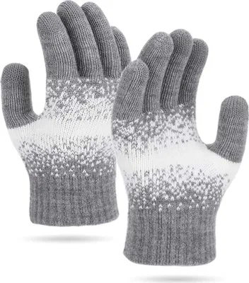 Produktbild von Gefütterte Damen Handschuhe - Gestrickt & extra warm