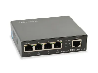 Produktbild von LevelOne GEP-0523 5-Port-Gigabit-PoE-Switch