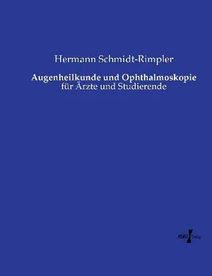 Produktbild von Augenheilkunde und Ophthalmoskopie
