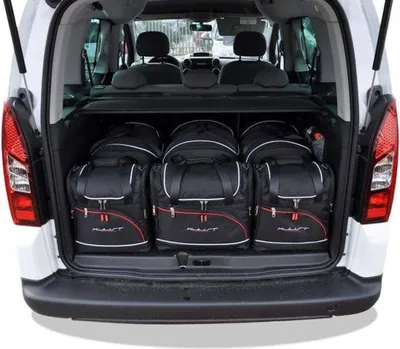 Immagine prodotto di Borse da bagagliaio PEUGEOT PARTNER 2008-2019 6pezzi KJUST