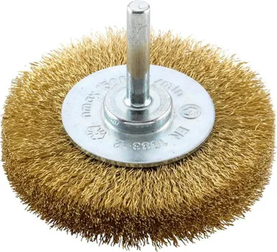 Produktbild von Forum Rundbürste Messingdraht 6 mm 50 mm gewellt