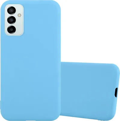 Produktbild von Cadorabo Hülle für Samsung Galaxy M23 5G Schutzhülle in Blau Handyhülle TPU Silikon Etui Case Cover