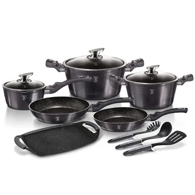 Produktbild von Berlingerhaus Topfset Bh-6911 Carbon Pro