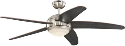 Zdjęcie produktu dla Wentylator sufitowy z oświetleniem LED i pilotem Bendan Wenge