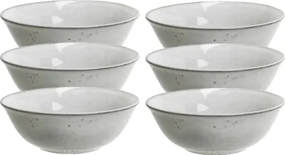 Produktbild von Broste Copenhagen NORDIC SAND Buddha Schale 21 x 7,5 cm Set6
