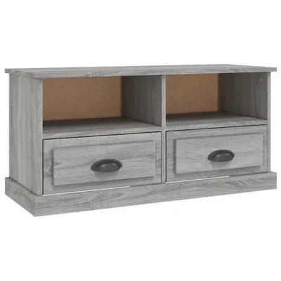 Produktbild von TV-Schrank Grau Sonoma 93x35,5x45 cm Holzwerkstoff