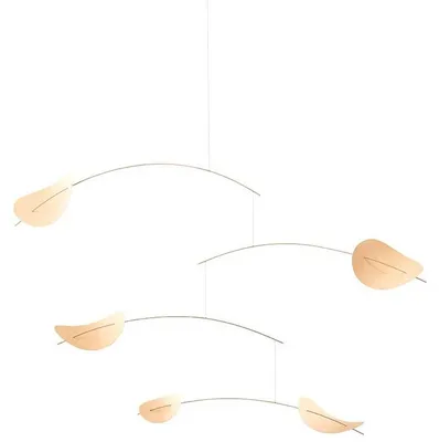 Produktbild von Flensted Mobiles Drifting Clouds Nature Gold 43x70 cm