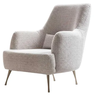 Produktbild von 3 Sitzer Sofa Sessel Wohnzimmer Stil modern Farbe weiß weich bequem neu