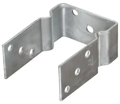 Produktbild von vidaXL Pfostenträger 6 Stk. Silbern 10×6×15 cm Verzinkter Stahl
