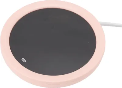 Image de Chauffe-tasse USB Plaque chauffante électrique à gravité 55 degrés Celsius pour le bureau Rose