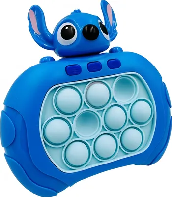 Obrázok produktu pre Pop Fidget to hračka Elektronická hra Quick Push Game Senzorová hra Dekompresná hračka Stroj Ručné popové hry pre deti Modrá Retoo