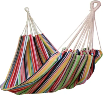 Produktbild von Kronenburg Hängematte 210 x 150 cm - Gesamtlänge 320 cm - Belastbarkeit bis 300 kg, bunt