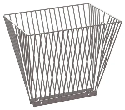 Produktbild von Kerbl 3232 doppelte Heuraufe verzinkt 53x44x48cm 20mm Stababstand