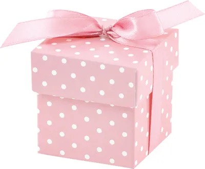 Produktbild von Partydeco - 10 kleine Geschenkboxen, rosa