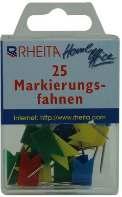 Produktbild von Rheita Markiernadeln bunt 4x15 60er Set