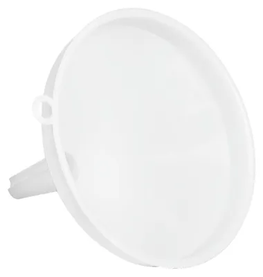 Image de Entonnoir de cuisine Paderno, 15 cm, en plastique PP, blanc, modèle 47604-15