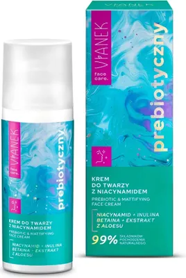 Obrázek produktu pro Vianek Prebiotický matující krém na obličej s niacinamidem 50 ml