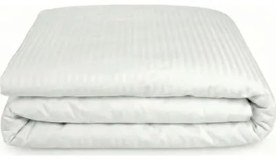 Produktbild von Bettbezug Satin Gral 10mm Streifen mit Reißverschluss