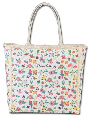 Produktbild von Frida Kahlo Canvas weiß natur mehrfarbig Tasche Henkeltasche Damen D3OTI800F