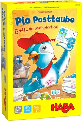 Produktbild von HABA Pio Posttaube, Kartenspiel, 5 Jahr(e), 10 min