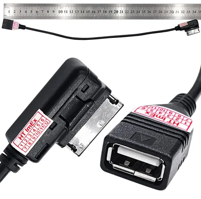 Produktbild von MMI MDI AMI USB Adapterkabel kompatibel mit Audi A3 A4 Q5 Q7 VW AUX