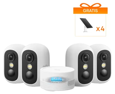 Immagine prodotto di eufy Security eufyCam C35 4-Kamera-Set eufyCam C35 4+1 bianco