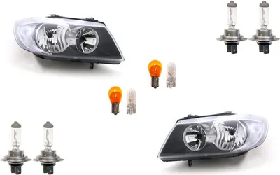 Produktbild von Scheinwerfer passend für BMW 3 E90 E91 05-08 Leuchtmittel Satz L R 63116942721 63116942747 6942721 6942747 63116942722 6311694274 Johns