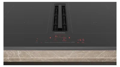 Produktbild von Siemens iQ500 ED851HQ26M, Schwarz, Integriert, 80 cm, Zonen-Induktionskochfeld, Glaskeramik, 4 Zone(n)