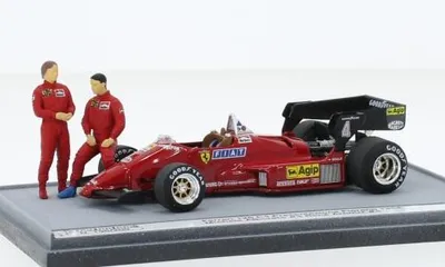 Productafbeelding van Brumm BRUS24/01 - 1/43 - Ferrari 126C4 turbo Formule 1 1984 Alboreto/Arnoux - Nieuw