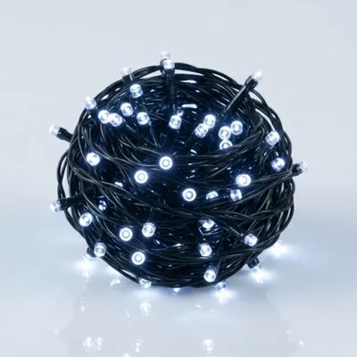 Produktbild von 3.12 Weihnachts Lichterkette 40 LED - (kalt) weiß