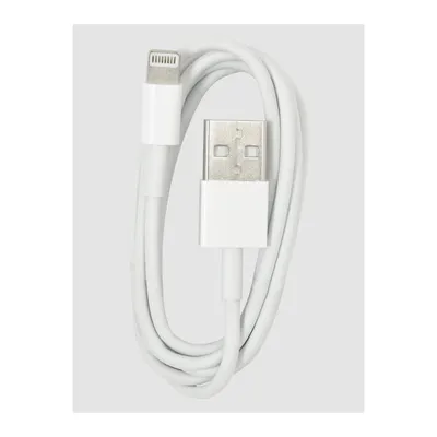 Image de Câble de charge USB compatible avec iPhone en blanc