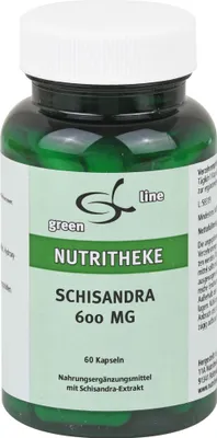 Image de Schisandra 600mg, 60 gélules