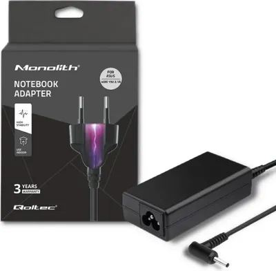 Immagine prodotto di Qoltec Asus alimentazione portatile 40W | 19V | 2.1A | 2.5*0.7 | + cavo di alimentazione