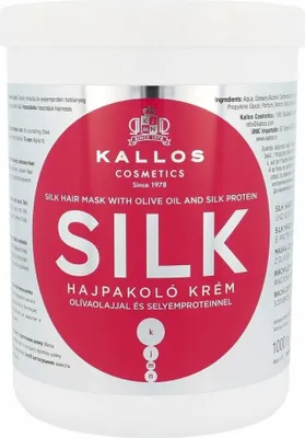 Image de Kallos - Masque Hydratant pour (Masque capillaire à l'huile d'olive et aux protéines de soie) KJMN (Masque capillaire à l'huile d'olive et aux protéines de soie) 1000ml