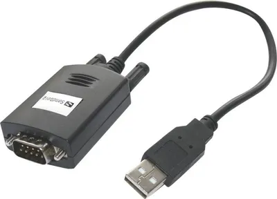 Image de Sandberg 133-08 - Adaptateur USB vers Serial Link 9 broches, noir
