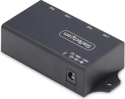 Image de StarTech.com Injecteur PoE+ Gigabit à 2 ports, PoE/PoE+ (802.3af/802.3at) 30W
