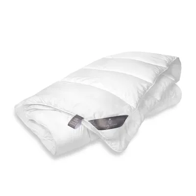 Produktbild von Unyqoos® Mikrofaser-Bettdecke 140x200 cm Weiß – waschbar bis 95°C, hypoallergen, atmungsaktiv, pflegeleicht, Polyesterfüllung,  100