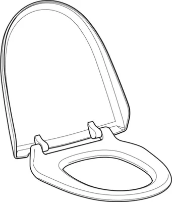 Produktbild von Geberit WC-Sitz und Deckel AC8000/8000 plus weiss, 1 Stk.