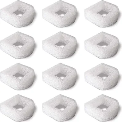 Obrázek produktu pro Filtre En Mousse De Rechange Accessoire (pack of 12) pro Fontaine À Eau Pour Chat Chien Animaux - kompatibilní s Fontaines En Céramique a Fontaines Drinkwell 360 En Acier