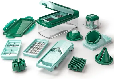Produktbild von Nicer Dicer Fusion smart | Set 16-tlg. : Mintgrün