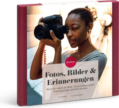 Produktbild von mydays Geschenkbox Fotoshootings; Erlebnis verschenken oder selbst erleben; Gutschein für 1 Person(en)